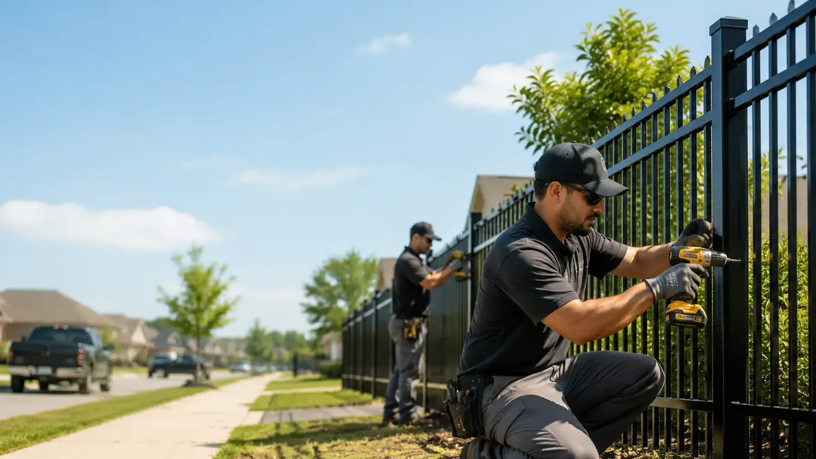 Metal Fence Installation in Farragut, IA